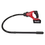 Cordless Variable Speed Concrete Pencil Vibrator Kit  Battery Pack