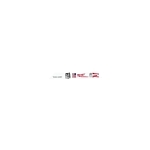 Thin Kerf Profile Reciprocating Saw Blade,  6 in L x 3/4 in W