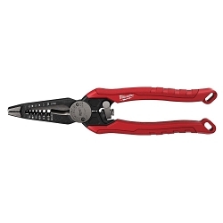 7-In-1 High Leverage Lineman Combination Plier,  18 to 8 AWG Solid/20 to 10 AWG Stranded THK Max Wire