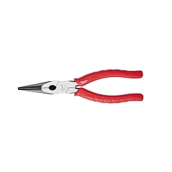 Gen II Long Nose Plier With Side Cutter and Wire Stripper,  Steel Jaw