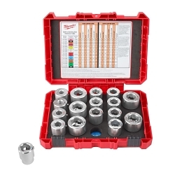 Bushing Kit, For Use With and Cable Strippers, 1/0 AWG to 750 MCM Copper