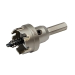 1-Piece Hole Cutter, 1-7/32 in Dia, 3/16 in D Cutting, Carbide Cutting Edge
