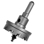 Shallow Hole Cutter, 5/8 in Dia, 3/16 in D Cutting, Carbide Cutting Edge