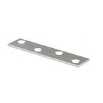 Multi-Position Straight Mending Plate, 5 in L x 1 in W, Steel