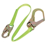 Restraint Lanyard, 6 ft L, Polyester Webbing Line