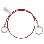 Cable Anchor Sling, For Use With Anchorage Connectors, 1/4 in Dia x 6 ft L, Kevlar