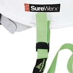 High-Strength Lanyard, For Use With Hard Hat, 2 lb Capacity, Elastic