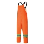 Lightweight Waterproof Safety Rainsuit, Women, 4XL, Orange