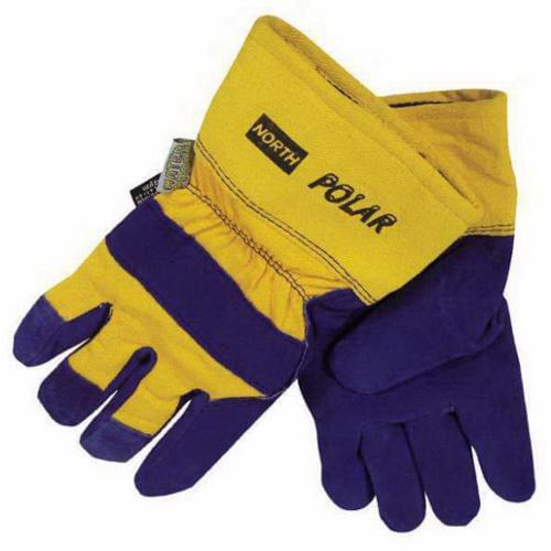North by Honeywell High Performance General Purpose Gloves, Cold Weather S Blue/Yellow