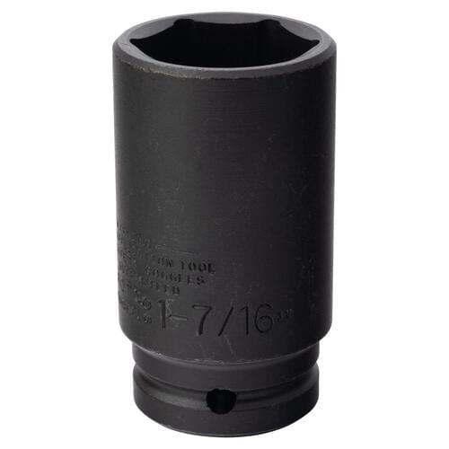 Deep Length Thin Wall Socket,  3/4 in 