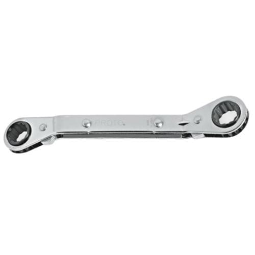 Reversible Box End Wrench, 1/4 x 5/16 in