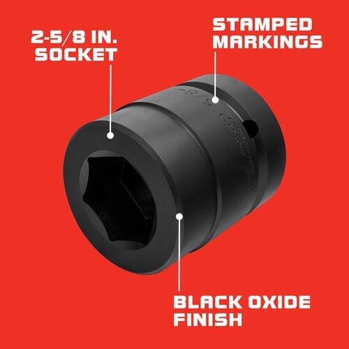 Standard Length Socket,  2-1/2 in 