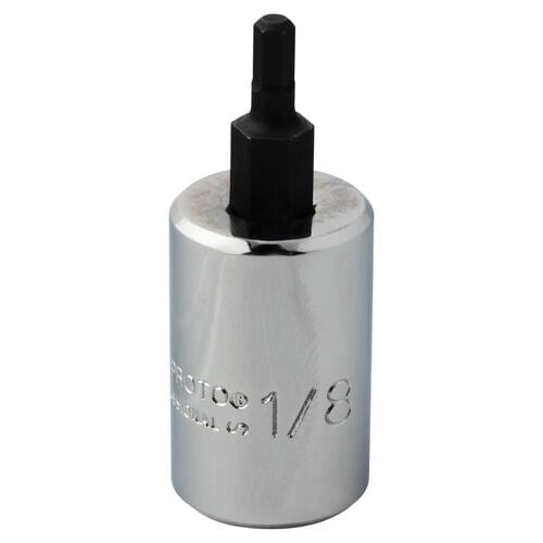 Short Length Socket Driver Bit, 3/8 in