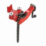 Top Screw Bench Chain Vise, 1/4 to 6 in Pipe
