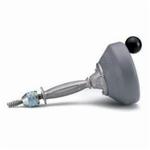 K-25-BP Hand Spinner With C-1IC Bulb Auger Cable, 3/4 to 1-1/2 in Drain Line