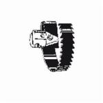 T-110 Spiral Sawtooth Cutter, 2-1/4 in