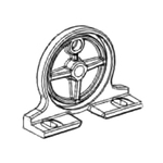 End Cap, For Use With: Model 918 Roll Groover (P392UOO1) Hydraulic Pump