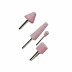 Mounted Point, A25, 1 in Dia, 1/4 in Dia Shank