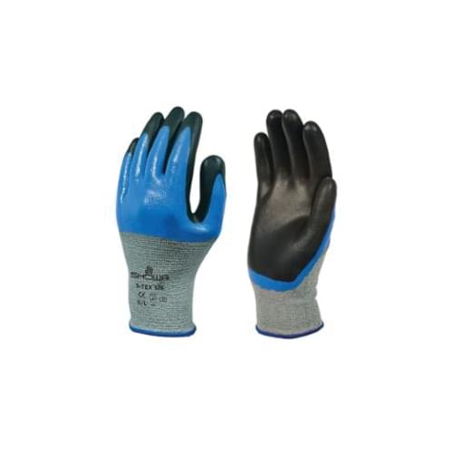 Gloves S-TEX General Purpose , Black/Blue