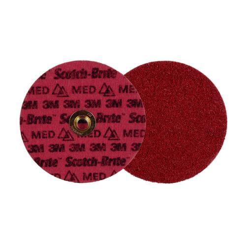 Scotch-Brite, Precision Surface Conditioning TN Quick Change Disc PN-DN, Medium, 7 in (177.8 mm), 25/Case