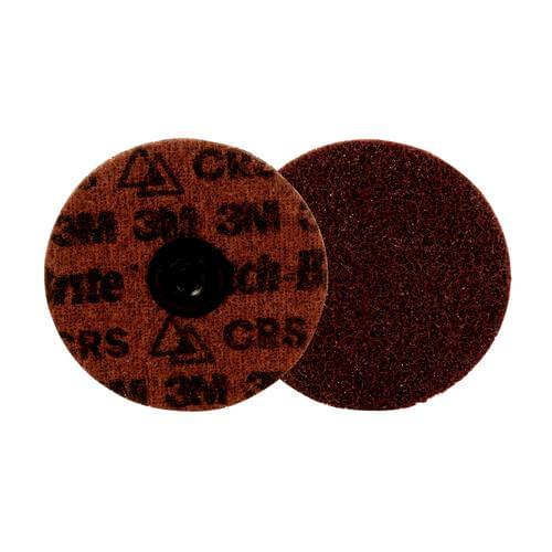 Scotch-Brite, Roloc, Precision Surface Conditioning Disc PN-DS, Coarse, TS, 4 in (101.6 mm), 25/Inner, 100/Case, Dispenser Pack