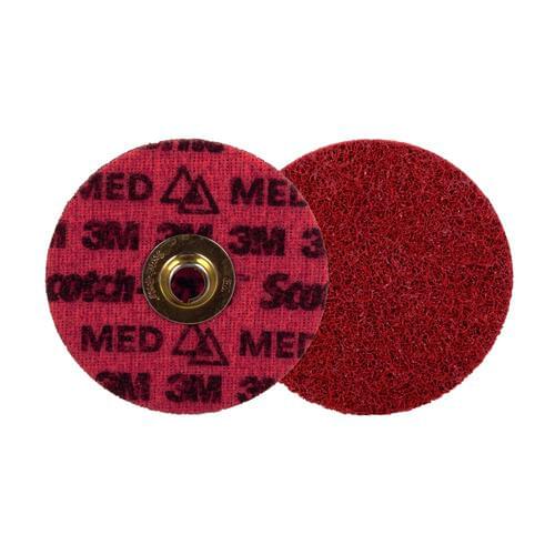 Scotch-Brite, Precision Surface Conditioning TN Quick Change Disc PN-DN, Medium, 4-1/2 in (114.3 mm), 50/Case