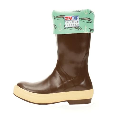 Servus Boots Xtratuf 22390/SZ6 Salmon Sisters 22390 Fish Print Boots