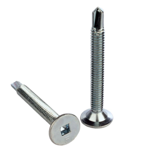 10-24X1 Zinc Plated Socket Wafer Head without Reamer
