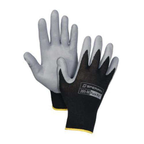 Sperian by Honeywell Pure Fit; 395 Lightweight General Purpose Gloves Black/Gray