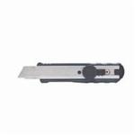  Utility Knife, 18 mm W Snap-Off Blade, Push Button, Stainless Steel Blade