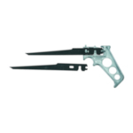  Multi-Purpose Keyhole Saw, 7 in L Steel Blade, Metal Handle