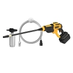 Cordless Power Cleaner Kit, 550 psi Pressure, 1 gpm Flow Rate, 20 V