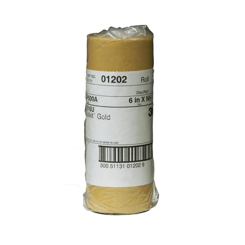 Stikit, Gold Disc Roll, 216U, 01202, P500, A-weight, 6 in (15.24 cm)