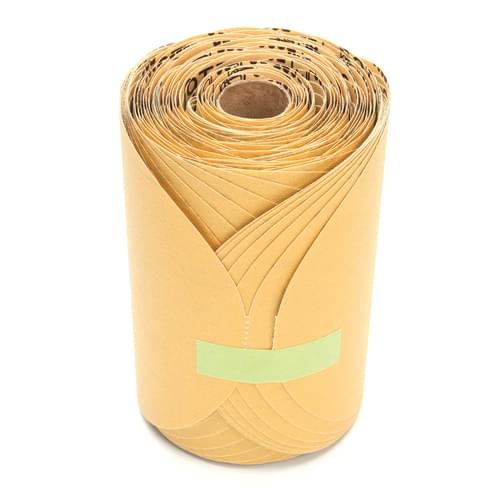 Stikit, Gold Paper Disc Roll, 216U, P220, 6 in x NH (152.4 mm x NH)