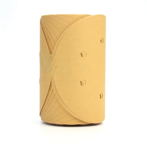 Stikit, Dust Free Gold Disc Roll, 216U, 01638, P220, A-weight, 6 in (15.24 cm)