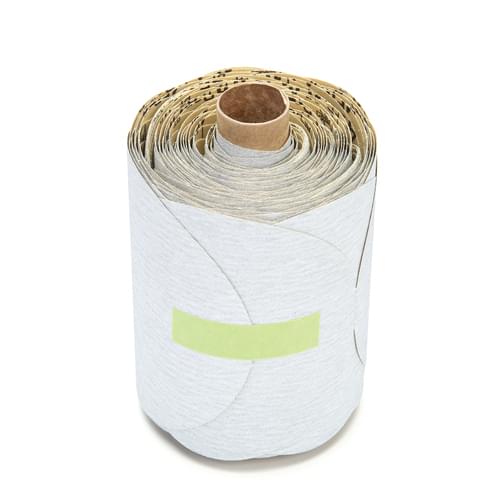 Stikit, Paper Disc Roll, 426U, grade 150, 5 in x NH (127 mm x NH), 125 discs per roll