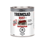 Oil Based Rust Paint, 946 mL, Liquid, Gray, 66 to 110 sq-ft, 24 hr Curing