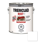 Oil Based Rust Paint, 3.78 L, Liquid, Gloss White, 265 to 440 sq-ft