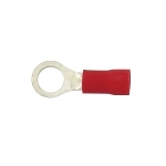 K-Spec Series Insulated Ring Terminal, 22 to 18 AWG Conductor, PVC, Red