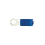 K-Spec Series Insulated Ring Terminal, 16 to 14 AWG Conductor, PVC, Blue