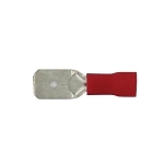 Insulated Male Slide Disconnect, 22 to 18 AWG Conductor
