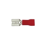 K-Spec Series Disconnect, 22 to 18 ga Conductor, 0.187 x 0.032 in Tab, PVC, Red