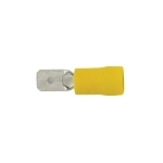 Insulated Male Slide Disconnect, 12 to 10 AWG Conductor
