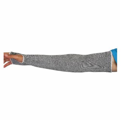 TenActiv; Stay-Cool Tapered Knit Cut-Resistant Sleeves With Thumb Hole Gray