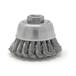 Small Industrial Cup Brush, 2-3/4 in Dia Brush