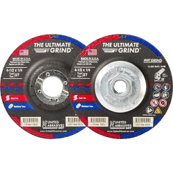 The Ultimate Grind The Ultimate Grind; High Performance Depressed Center Wheel, 5 in Dia x 1/4 in THK