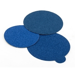 Heavy Duty PSA Coated Abrasive Disc, 6 in Dia Disc, 60 Grit