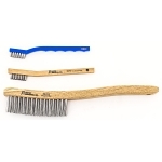 Scratch Brush, 0.012 in Brush, 3 in Block, 19 in OAL