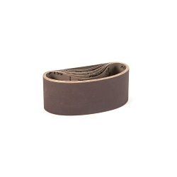  Portable Semi-Friable Coated Abrasive Belt,  3 in W x 24 in L