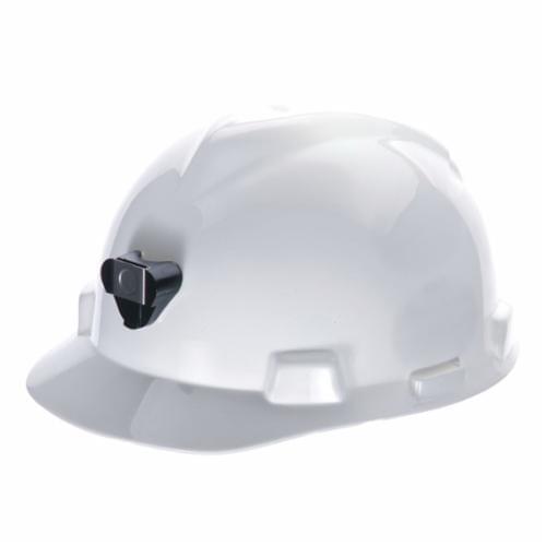 MSA V-Gard 460018 Front Brim Hard Hat With Lamp Bracket